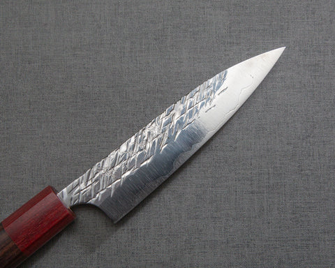 Yu Kurosaki "Raijin" Cobalt Special Tsuchime 120mm Petty with Rosewood Handle