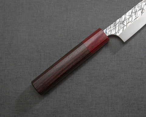 Yu Kurosaki "Raijin" Cobalt Special Tsuchime 120mm Petty with Rosewood Handle