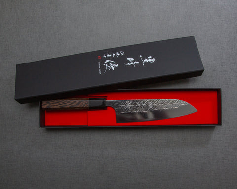 Yu Kurosaki "Raijin" Cobalt Special Tsuchime 165mm Santoku
