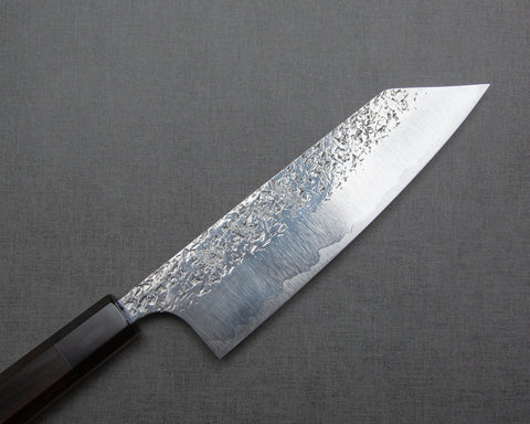 Yu Kurosaki "Shizuku" R2/SG2 Tsuchime 165mm Bunka with Ebony Buffalo Horn Handle