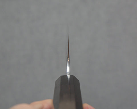 Yu Kurosaki "Shizuku" R2/SG2 Tsuchime 165mm Bunka with Ebony Buffalo Horn Handle