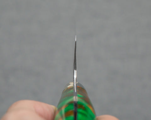 Yu Kurosaki "Senko" R2/SG2 180mm Gyuto with Polished Emerald Acrylic Handle