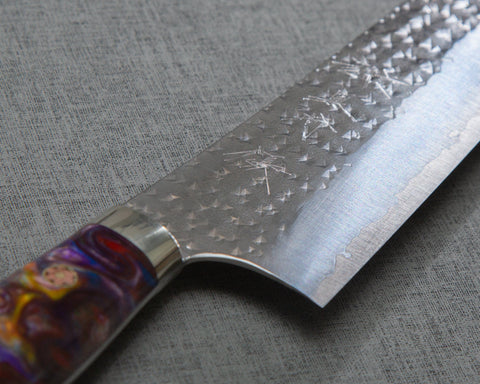 Yu Kurosaki "Senko" R2/SG2 210mm Gyuto with Polished Nebulas Acrylic Handle
