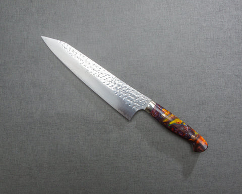 Yu Kurosaki "Senko" R2/SG2 210mm Gyuto with Polished Nebulas Acrylic Handle