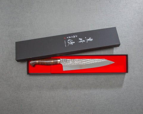 Yu Kurosaki "Senko" R2/SG2 Gyuto with Australian Ironwood Handle