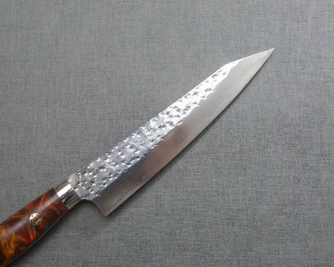 Yu Kurosaki "Senko" R2/SG2 150mm Petty with Polished Maroon Amber Acrylic Handle