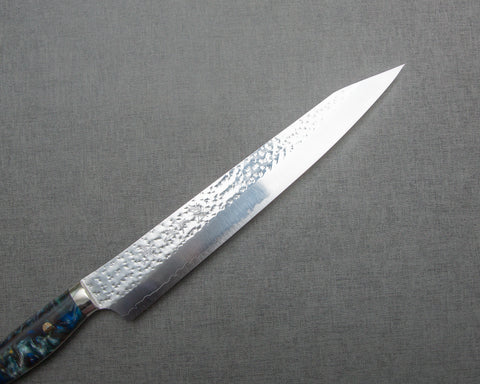 Yu Kurosaki "Senko" R2/SG2 270mm Sujihiki with Polished Flowing Labradorite Acrylic Handle