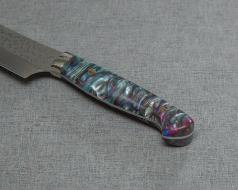 Yu Kurosaki "Senko" R2/SG2 270mm Sujihiki with Polished Flowing Labradorite Acrylic Handle