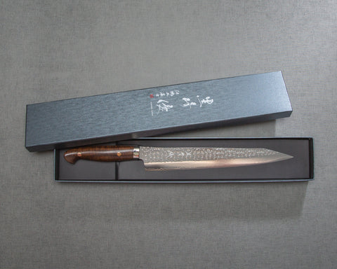 Yu Kurosaki "Senko" R2/SG2 Sujihiki with Australian Ironwood Handle