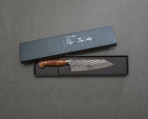Yu Kurosaki "Senko" R2/SG2 165mm Santoku with Maplewood Handle
