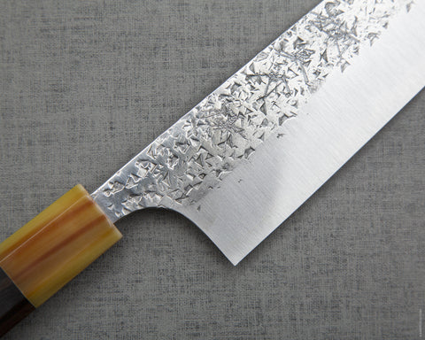 Yu Kurosaki "Shizuku" R2/SG2 Gyuto with Ebony White Buffalo Horn Handle