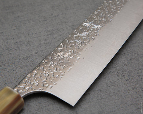 Yu Kurosaki "Shizuku" R2/SG2 Gyuto with Ebony White Buffalo Horn Handle