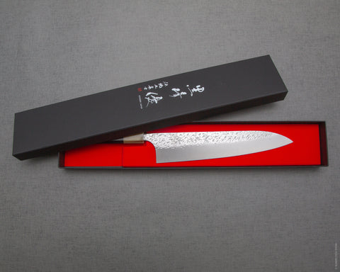 Yu Kurosaki "Shizuku" R2/SG2 Gyuto with Ebony White Buffalo Horn Handle