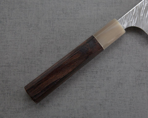 Yu Kurosaki "Fujin" VG10 Tsuchime Suminagashi Gyuto with Ebony White Buffalo Horn Handle