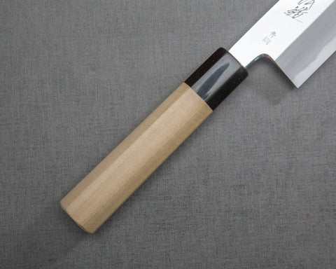 Goh Umanosuke Yoshihiro "Ao-Kasumi" Aogami #2 Mirror Finish 180mm Edo Usuba
