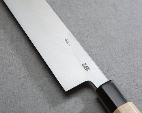 Goh Umanosuke Yoshihiro "Ao-Kasumi" Aogami #2 Mirror Finish 180mm Edo Usuba