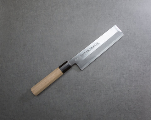 Goh Umanosuke Yoshihiro "Ao-Kasumi" Aogami #2 180mm Edo Usuba