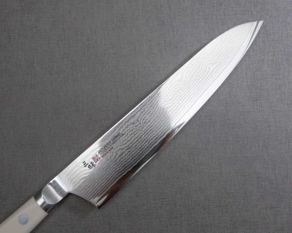 Japanese Steak Knife - ZANMAI - Classic Serie - Pro Damascus Flame