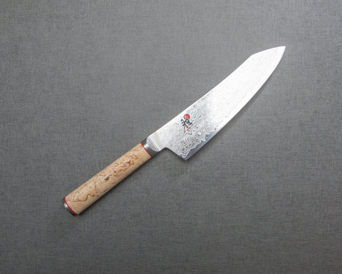 Miyabi SG2 Damascus 180mm Bunka with Birchwood Handle