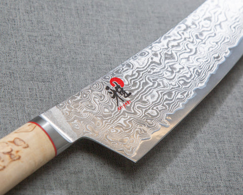 Miyabi SG2 Damascus 180mm Bunka with Birchwood Handle