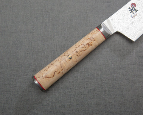 Miyabi SG2 Damascus 180mm Bunka with Birchwood Handle