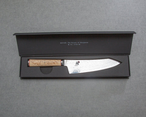Miyabi SG2 Damascus 180mm Bunka with Birchwood Handle