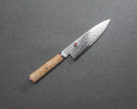 Miyabi SG2 Damascus Gyuto with Birchwood Handle