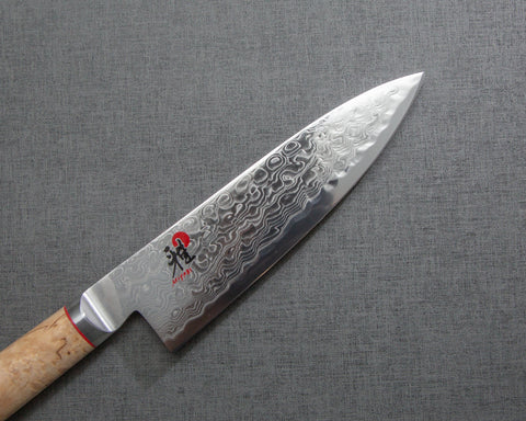 Miyabi SG2 Damascus Gyuto with Birchwood Handle