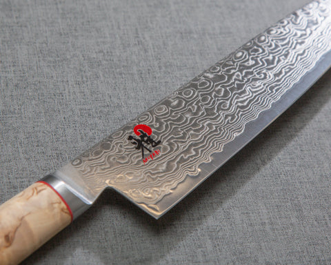 Miyabi SG2 Damascus Gyuto with Birchwood Handle