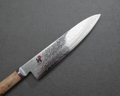 Miyabi SG2 Damascus Gyuto with Birchwood Handle