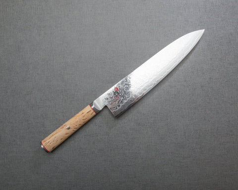 Miyabi SG2 Damascus Gyuto with Birchwood Handle