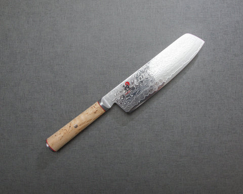 Miyabi SG2 Damascus 170mm Nakiri with Birchwood Handle