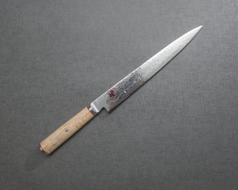 Miyabi SG2 Damascus 240mm Sujihiki with Birchwood Handle