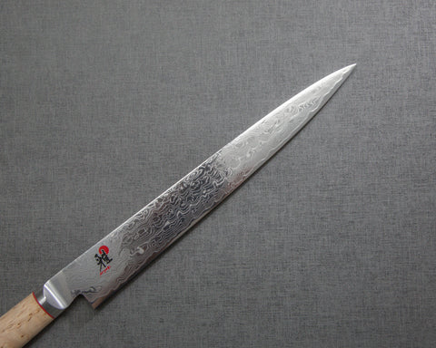 Miyabi SG2 Damascus 240mm Sujihiki with Birchwood Handle