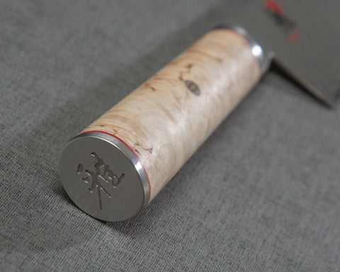 Miyabi SG2 Damascus 180mm Santoku with Birchwood Handle