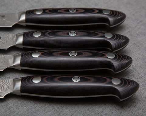 Kramer by Zwilling "Euroline" SG2 Damascus 4-Piece Steak Knife Set