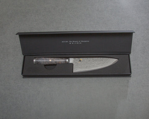 Miyabi "Black" Kurosome Damascus Wide Gyuto