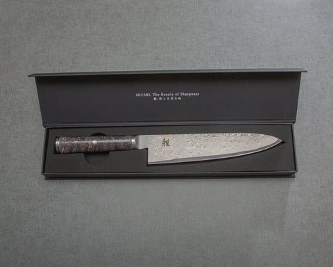 Miyabi "Black" Kurosome Damascus Gyuto