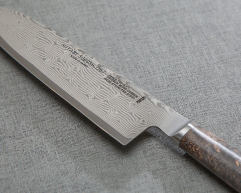 Miyabi "Black" Kurosome Damascus Santoku
