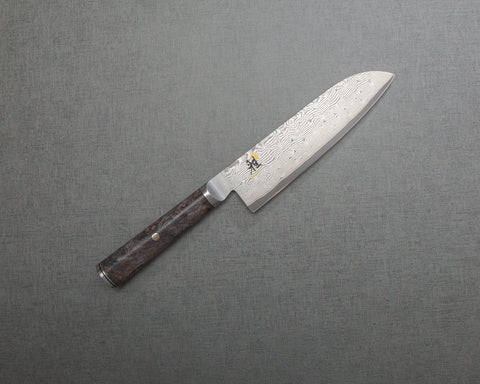 Miyabi "Black" Kurosome Damascus Santoku