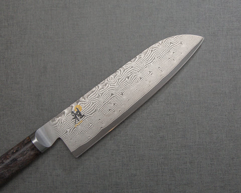 Miyabi "Black" Kurosome Damascus Santoku