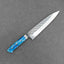 Takeshi Saji STRIX Mirror Tsuchime 210mm Gyuto with Sea Wave Acrylic Handle