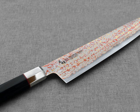 Mcusta Zanmai "Ultimate3 - Black Phoenix" Coreless Damascus 210mm Gyuto