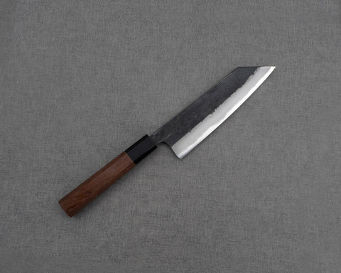 Hatsukokoro "Shikkoku" Aogami #2 Kurouchi 165mm Bunka