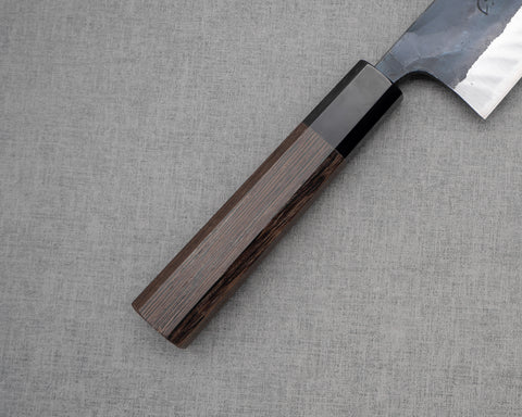 Hatsukokoro "Kuronami" Aogami #2 Kurouchi 165mm Santoku