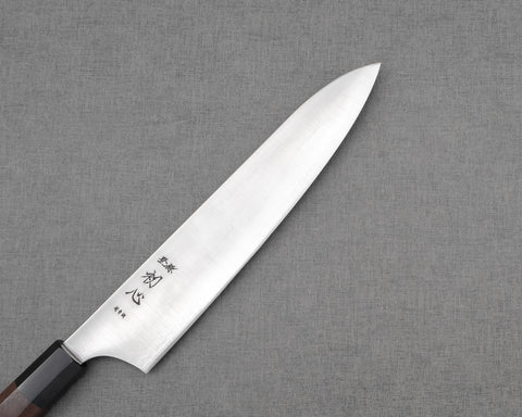 Hatsukokoro "Hayabusa" Aogami Super 3-Layer 240mm Gyuto