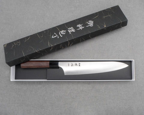 Hatsukokoro "Hayabusa" Aogami Super 3-Layer 240mm Gyuto