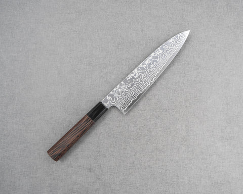 Hatsukokoro FAXR2 Mirror Damascus Gyuto