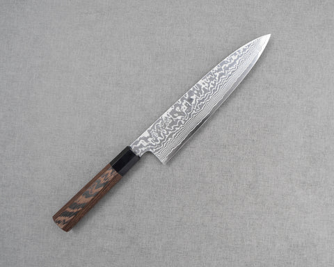 Hatsukokoro FAXR2 Mirror Damascus Gyuto