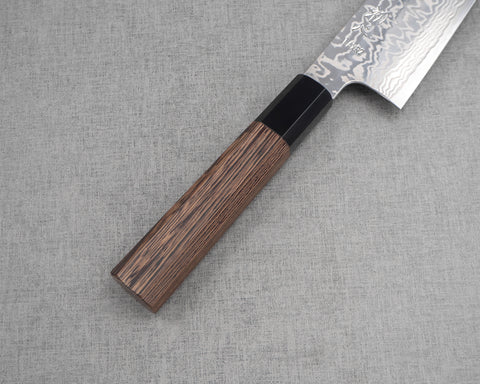 Hatsukokoro FAXR2 Mirror Damascus Kiritsuke Gyuto